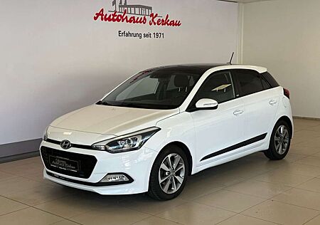 Hyundai i20 blue 1.0 T-GDI Passion+R.Kamera+Navi+Panorama+