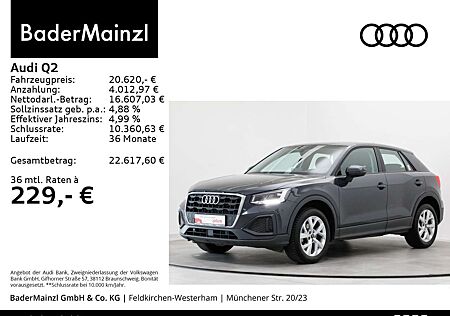 Audi Q2 30 TFSI Navi LED Kamera 2xPDC Tempomat SHZ