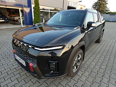 KGM Musso EV Lux 4x4 Automatik, AHK, Leder, 360° Kamera, Sitzheizung, Scheibentönung, Navi, Vorführwagen