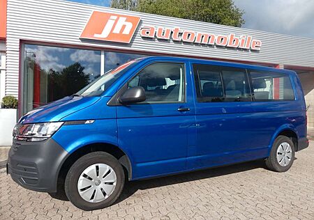 VW T6 Transporter Volkswagen T6.1 Transporter lang*Tempomat*SHZ*9-Sitze*Klima