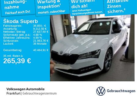 Skoda Superb Combi 2.0 TDI DSG Sportline 4x4 Navi AHK