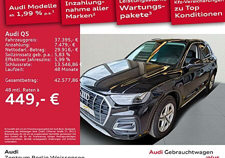 Audi Q5 40 TDI S-TRO*RFK*QUA*LED*TEMP*NAVI*VC*APP*VKE