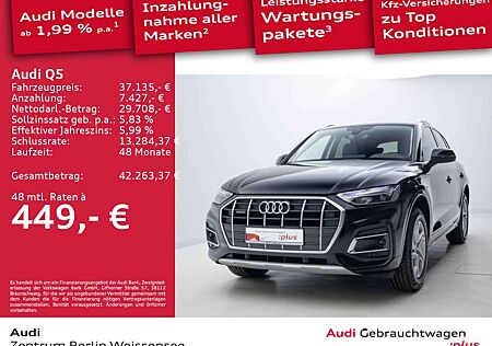 Audi Q5 40 TDI S-TRO*RFK*QUA*LED*TEMP*NAVI*VC*APP*VKE