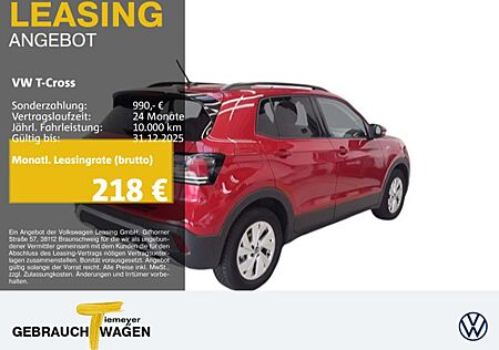 VW T-Cross Volkswagen 1.0 TSI DSG LIFE NAVI LED SITZH ACC