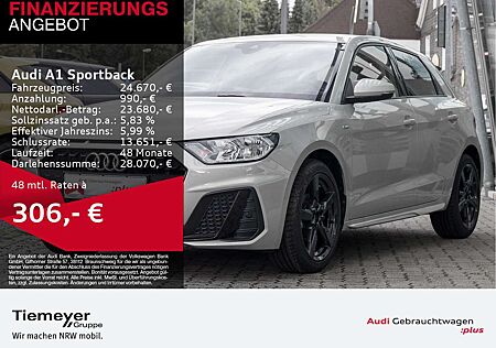 Audi A1 25 TFSI S LINE LM17 PDC+ OPTIK-PKT