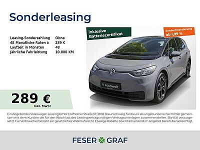 Volkswagen ID.3 Pro Alu 19" CarPlay LED Navi PDC Sitzh.