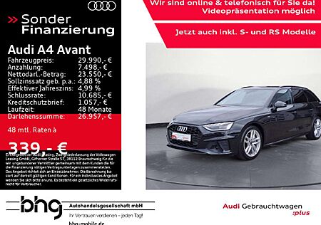 Audi A4 40TDI S tronic S line Optik AHK LED vir