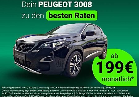 Peugeot 3008 Allure GT-LINE Voll-LED Virtual ACC 360°Kam