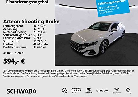 VW Arteon Volkswagen R-Line 2.0 TSI DSG AHK*19"