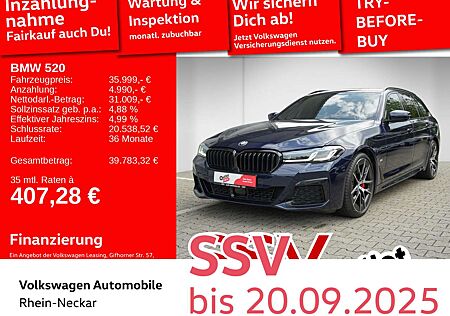 BMW 520 iTouring M-Paket-Sport Edition Head up LED
