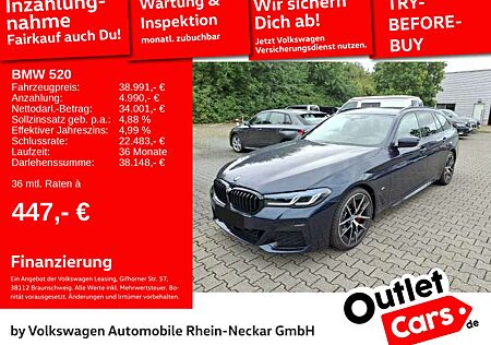BMW 520 iTouring M-Paket-Sport Edition Head up LED