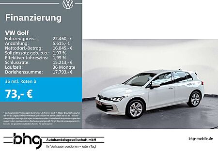 VW Golf Volkswagen 1.5 TSI Life *EINPARKHILFE*ACC*LED*