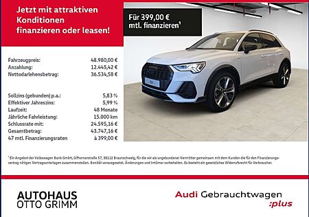 Audi Q3 40 TFSI quattro S line KLIMA NAVI LEDER ALU