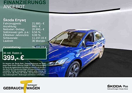 Skoda Enyaq iV LM19 TEILLEDER SITZHZ KAMERA NAVI