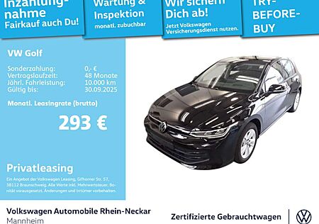 VW Golf Volkswagen VIII 1.5 eTSI Life DSG GAR2029 Navi Kamera