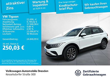 VW Tiguan Volkswagen 2.0 TDI Life PDC LED GRA ACC DAB