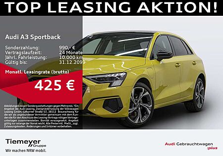Audi A3 40 TFSIe DESIGN SELECTION PANO MATR