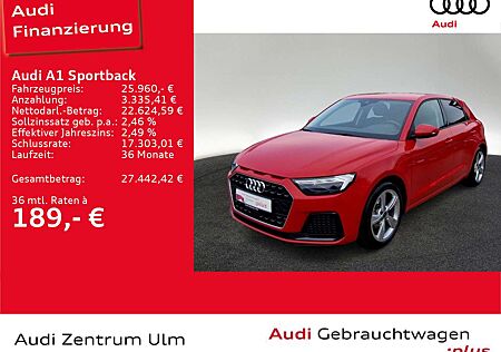 Audi A1 advanced 30 TFSI 17 LED KEYL 5J.GAR