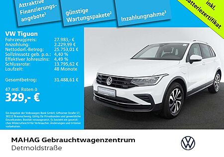 VW Tiguan Volkswagen 1.4 Hybrid ACTIVE Navi LED AHK DSG