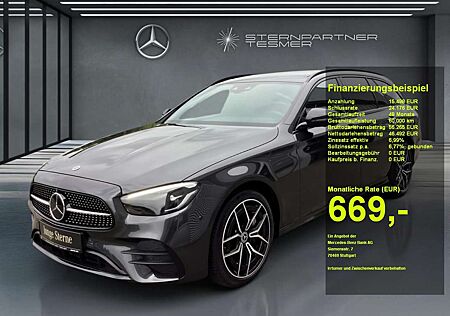 Mercedes-Benz E 400 d 4M T +AMG+Night+MBUX+Memory+StHz+PANO