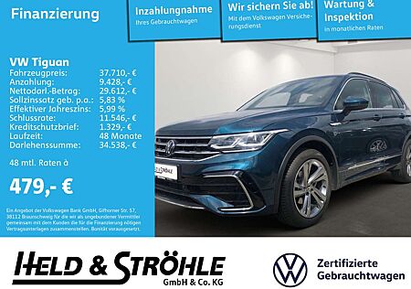 VW Tiguan Volkswagen R-Line 1.5 TSI DSG IQ TRAILER ASSIST 19"