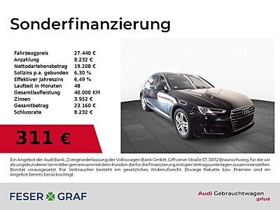 Audi A4 Lim 40 TDI qu S tronic design Navi,LED,Leder,Sport