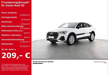 Audi Q3 Sportback 35 TFSI S-TRONIC LED NAV PLUS PDC MUFU