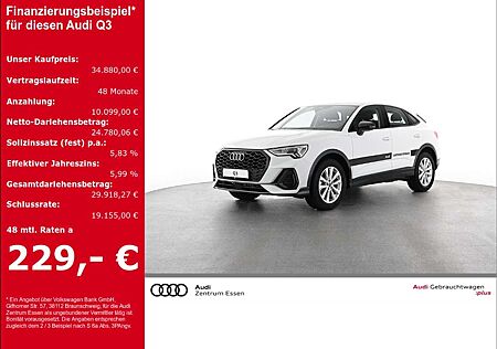 Audi Q3 Sportback 35 TFSI S-TRONIC LED NAV PLUS PDC MUFU
