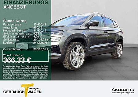 Skoda Karoq 1.5 TSI DSG DESIGN SELECTION LM19 LEDER PA