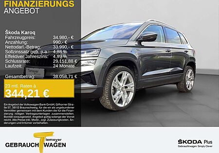 Skoda Karoq 1.5 TSI DSG DESIGN SELECTION LM19 LEDER PA