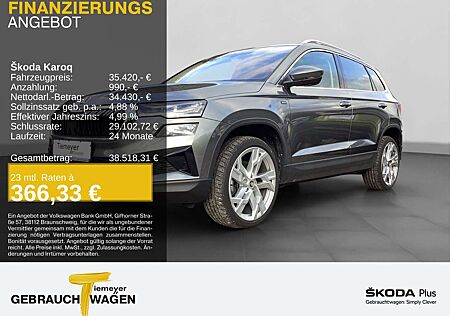 Skoda Karoq 1.5 TSI DSG DESIGN SELECTION LM19 LEDER PA