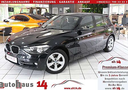 BMW 116 i Sport Line - Navi-Glasdach-Sitzheiz-1.Hand