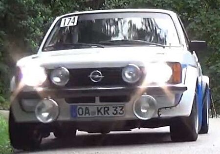 Opel Kadett GTE FIA Wagenpass und Rallye Straßenzulassung