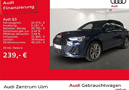 Audi Q3 S-Line 40 TFSI quattro AHK NAV+ MATRIX