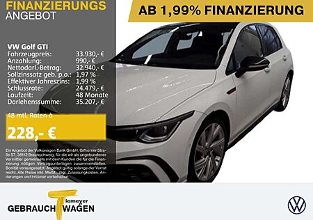 VW Golf GTI Volkswagen BLACK DSG PANO ST.HEIZ LM19 H+K