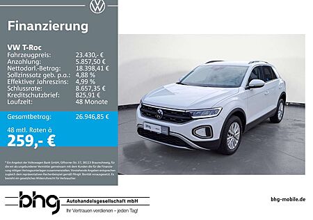 VW T-Roc Volkswagen 1.0 TSI OPF Life