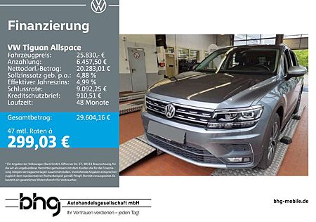 VW Tiguan Allspace Volkswagen 2.0 TDI SCR DSG Comfortline