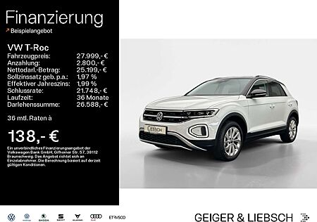 VW T-Roc Volkswagen 1.5 TSI DSG STYLE*LED*AHK*NAVI*KLIMA*PDC*S