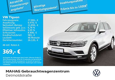 VW Tiguan Volkswagen 1.5 TSI Highline AHK Navi LED Kamera DSG