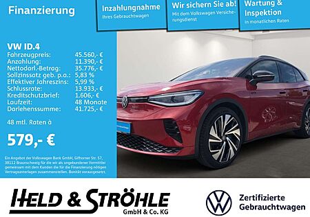 VW ID.4 Volkswagen GTX 4M IQ-LED AHK PANO WÄPU HUD 21" HARMAN