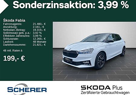 Skoda Fabia Monte Carlo 1.0 TSI VirtualCockpit SHZ LED