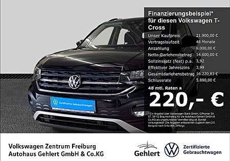 VW T-Cross Volkswagen Life 1.0 TSI ACC Kamera Navi über App-Connect