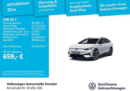 VW ID.7 Volkswagen Tourer Pro S
