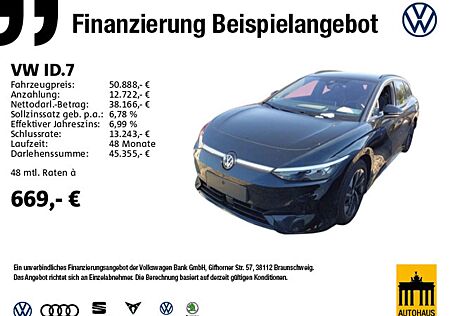 VW ID.7 Volkswagen Tourer Pro *AHK*R-CAM*WärmeP*MATRIX*