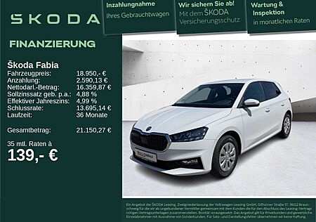Skoda Fabia Selection 1.0 TSI KLIMAAUTOMATIK PDC SHZ