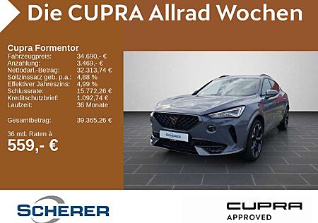Cupra Formentor 2.0 TSI LED KAMERA KEYLESS FRONT ASSIS