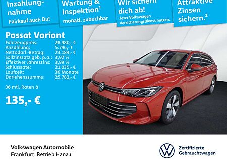 VW Passat Variant Volkswagen 1.5 eTSI DSG Business Navi LED DA