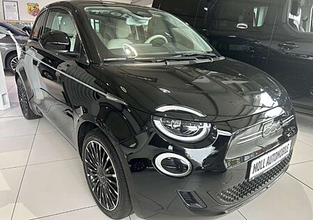 Fiat 500E la Prima Panorama Navi Memory Sitze LED Apple CarP