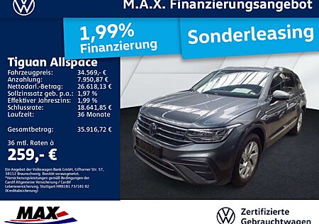 VW Tiguan Allspace Volkswagen 2.0 TDI LIFE 7 SITZE AHK+KAMERA+