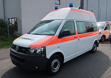 VW T5 Transporter Volkswagen Hochdach lang/KTW/Klima/AHK/PDC